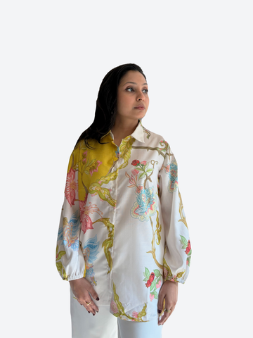 Sunlit Garden Statement Shirt