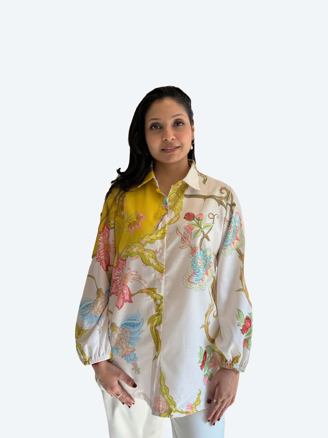 Sunlit Garden Statement Shirt