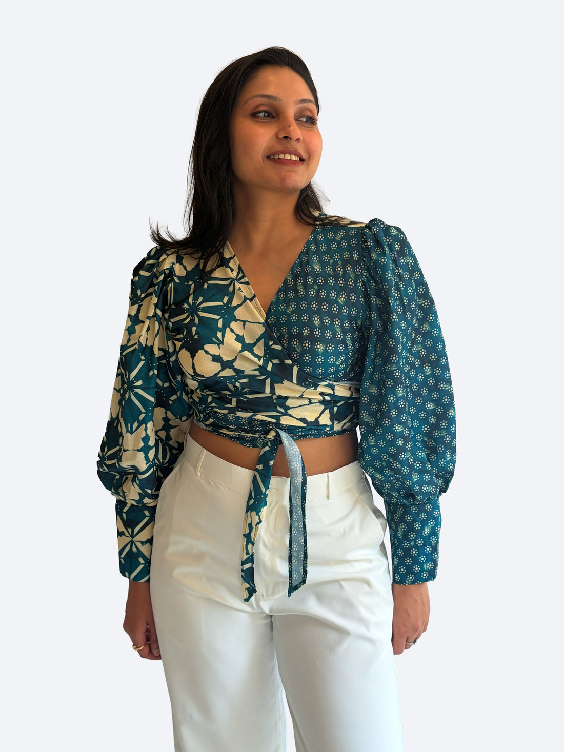 Laila wrap around shirt