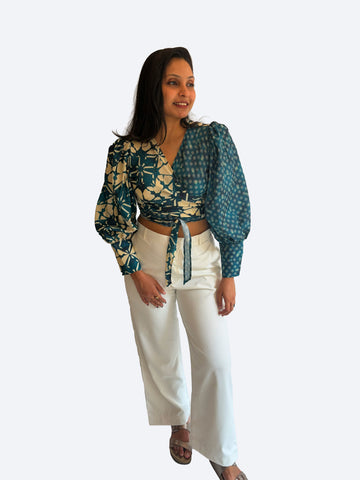 Laila wrap around shirt