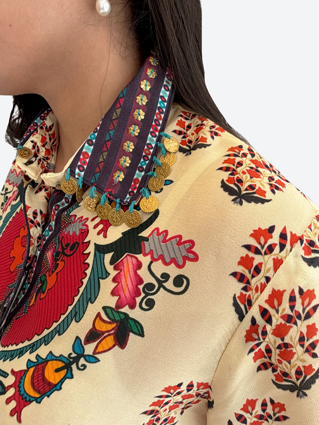 Heritage Bloom Printed Shirt