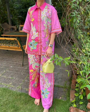 Paisley Hot Pink set