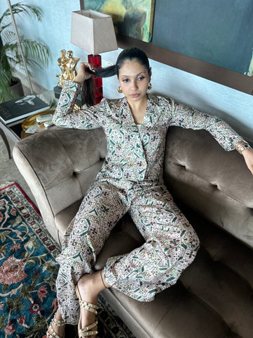 Geometric Printed Set
