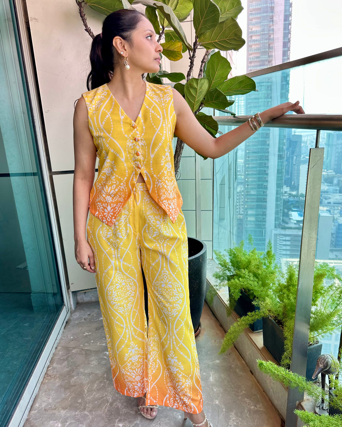 The Ombre Alphonso Waistcoat set