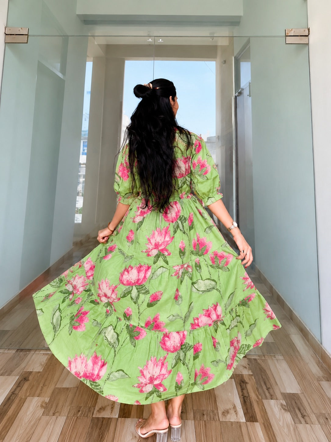Masakali dress in Green