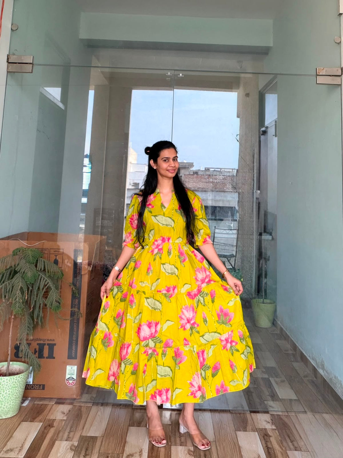 Masakali dress in Yellow