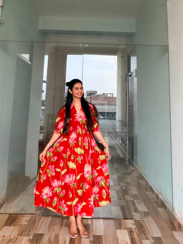 Masakali dress in Red