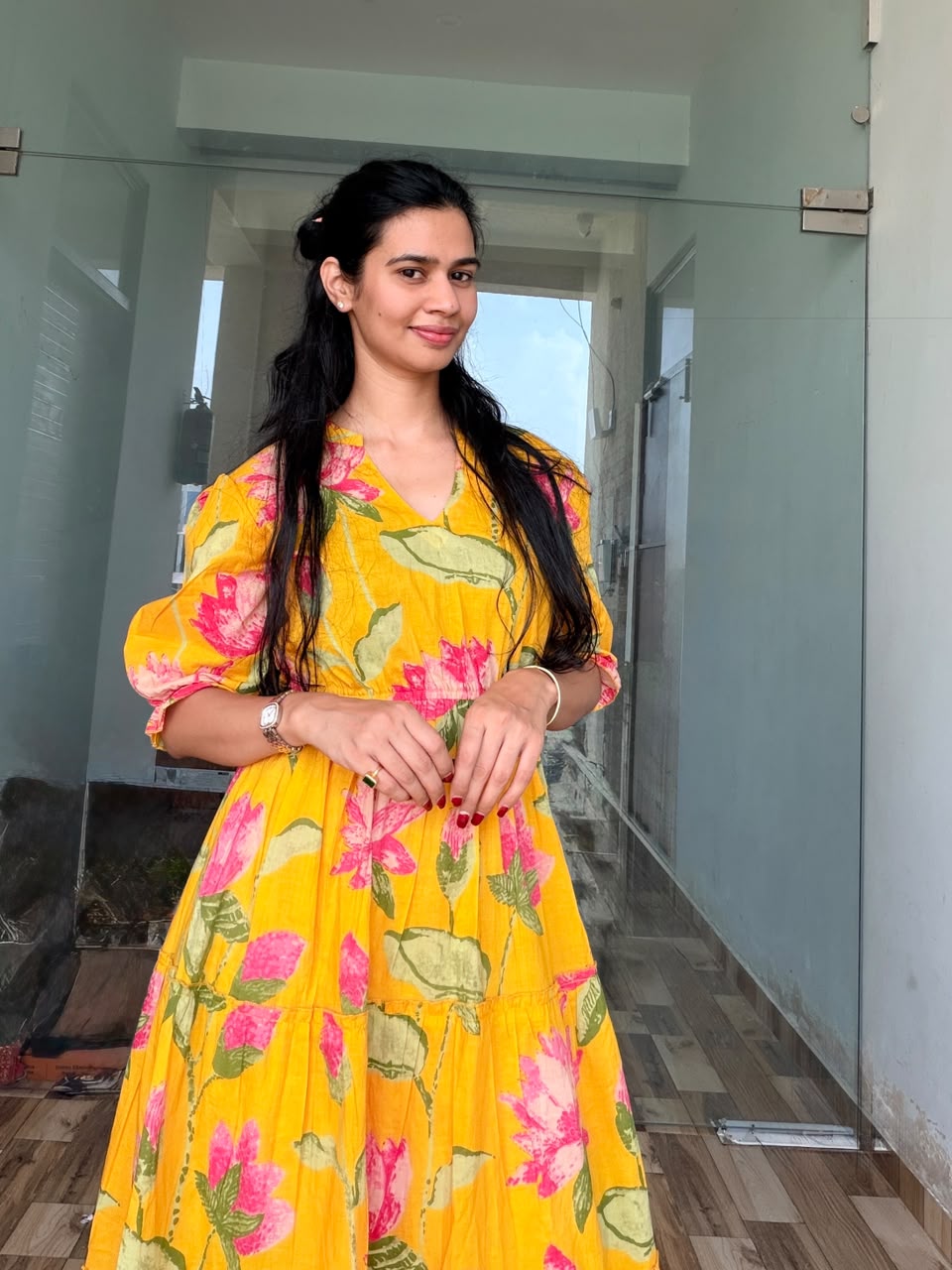 Masakali dress in Yellow