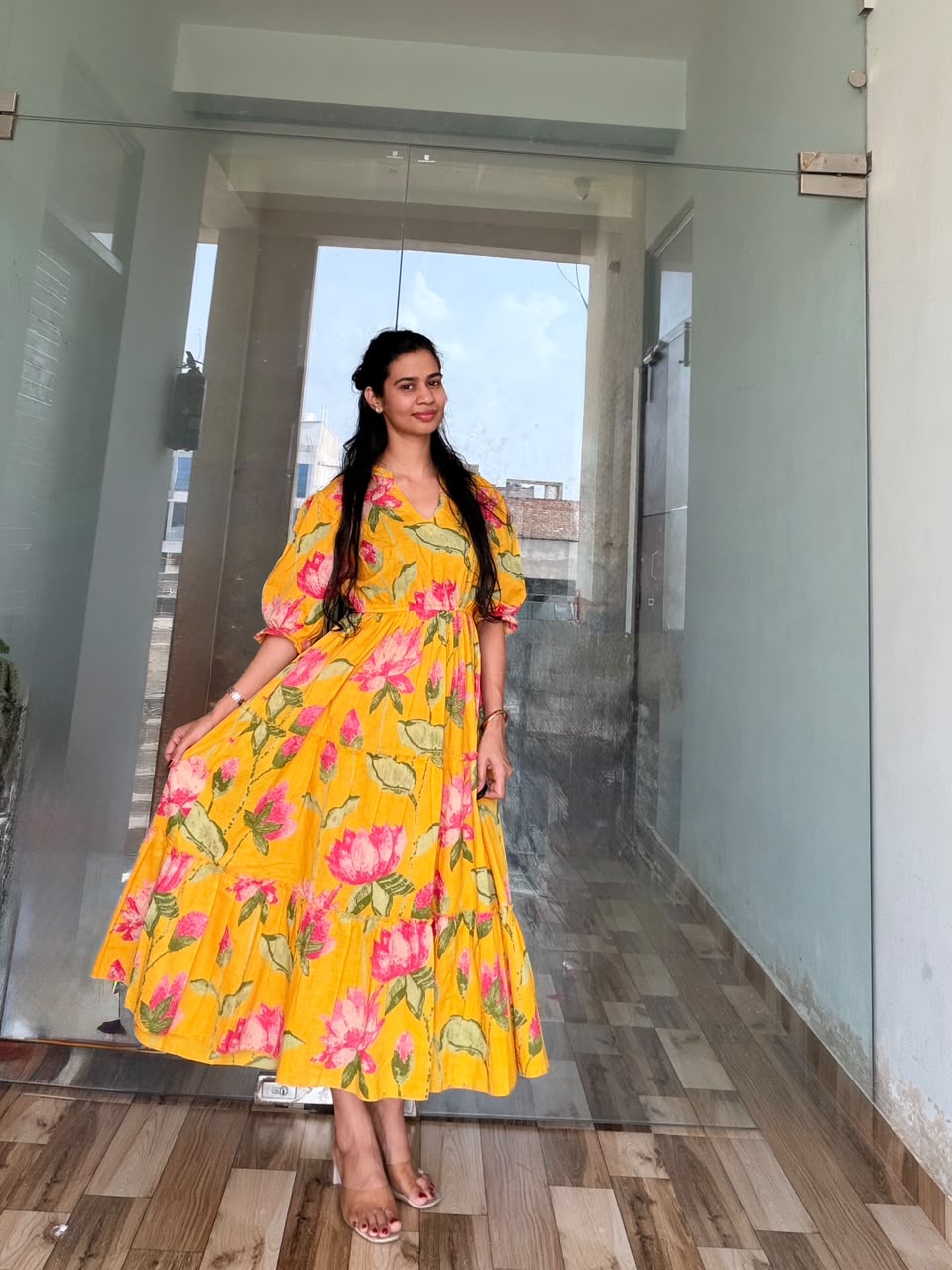 Masakali dress in Yellow