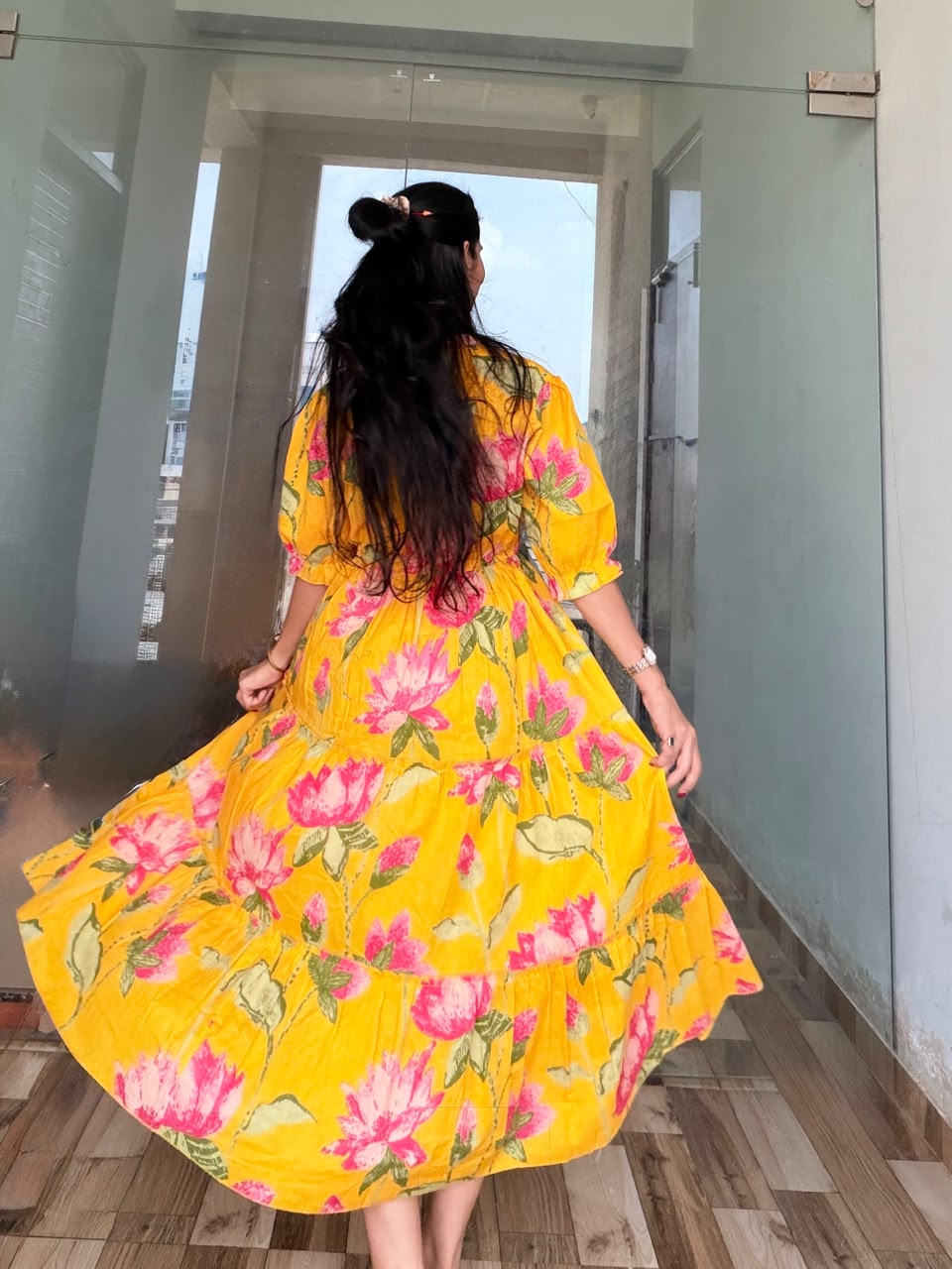 Masakali dress in Yellow