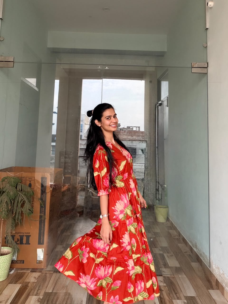 Masakali dress in Red