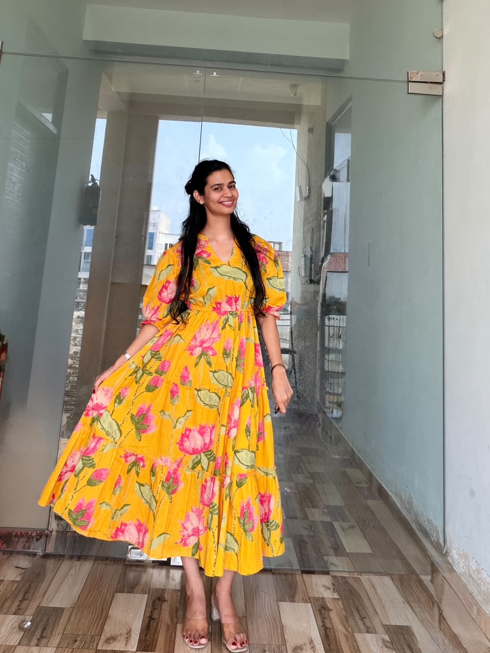 Masakali dress in Yellow