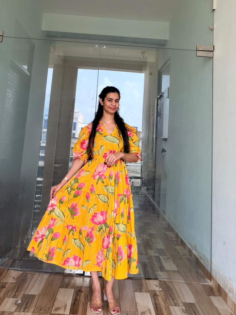 Masakali dress in Yellow