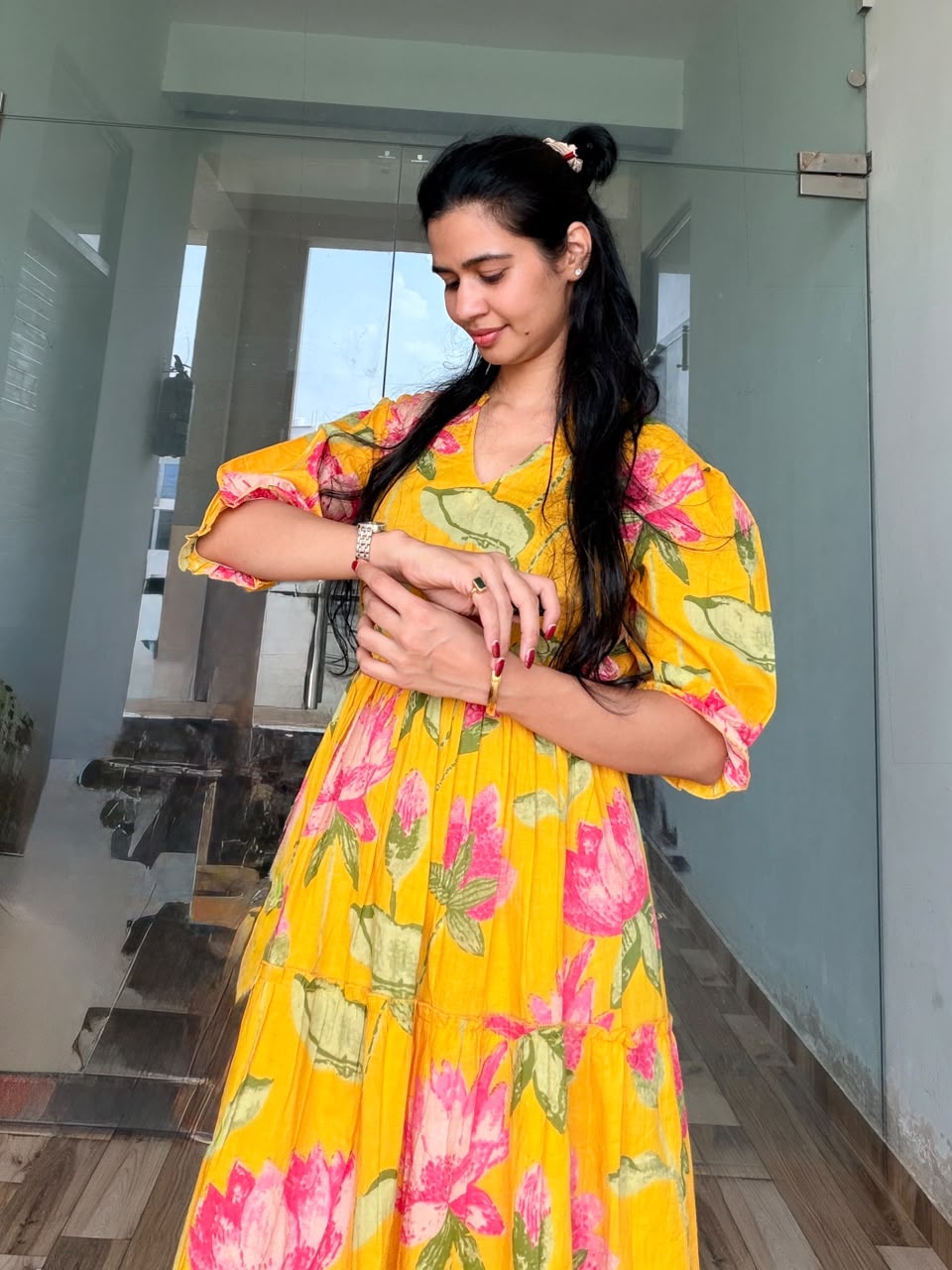 Masakali dress in Yellow