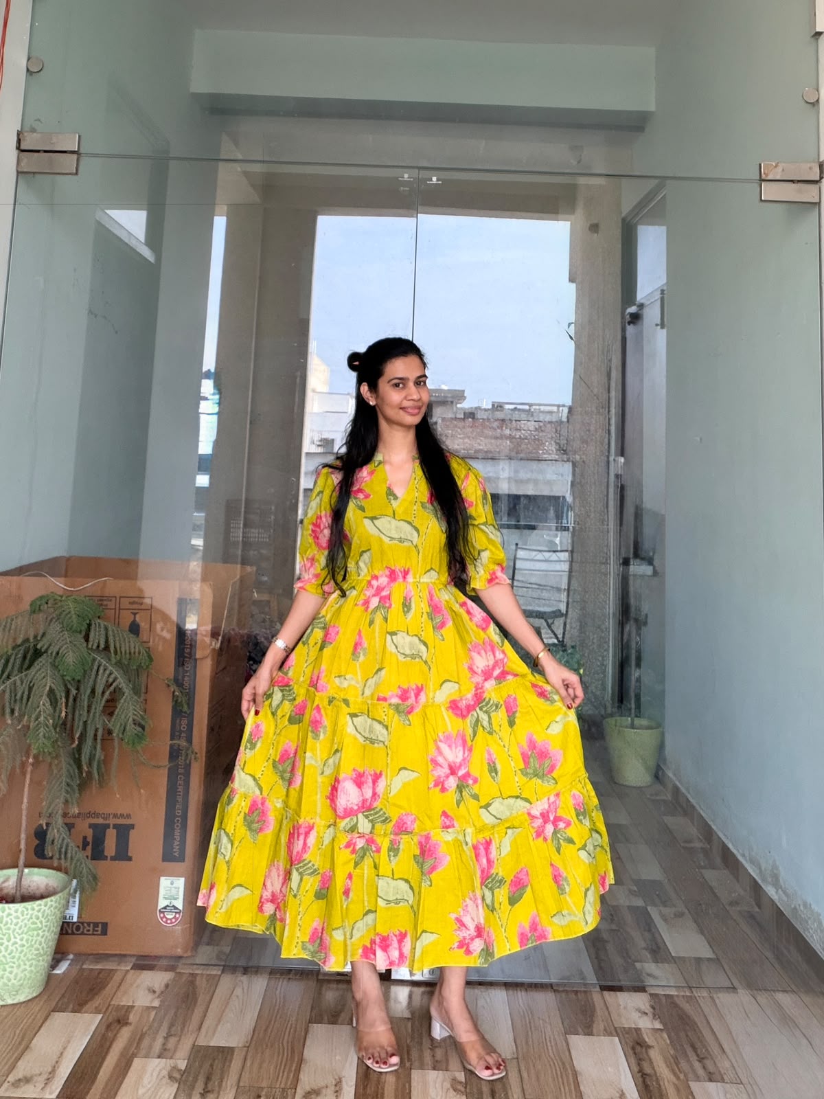 Masakali dress in Yellow